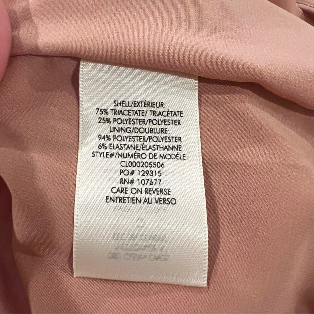 Alice + Olivia Dusty Rose Satin Maxi Slip Dress - Picture 10 of 12